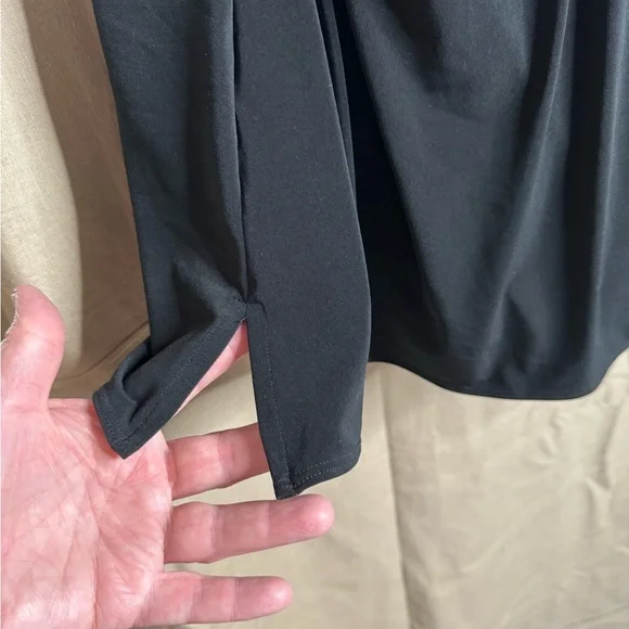 NWT Great Lengths Black One pc Swimsuit built in skirt Extra Length Plus size 22 - Picture 13 of 13